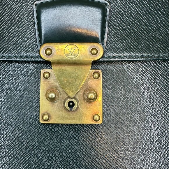 Louis Vuitton Taiga Serviette Kourad Briefcase - Picture 12 of 16